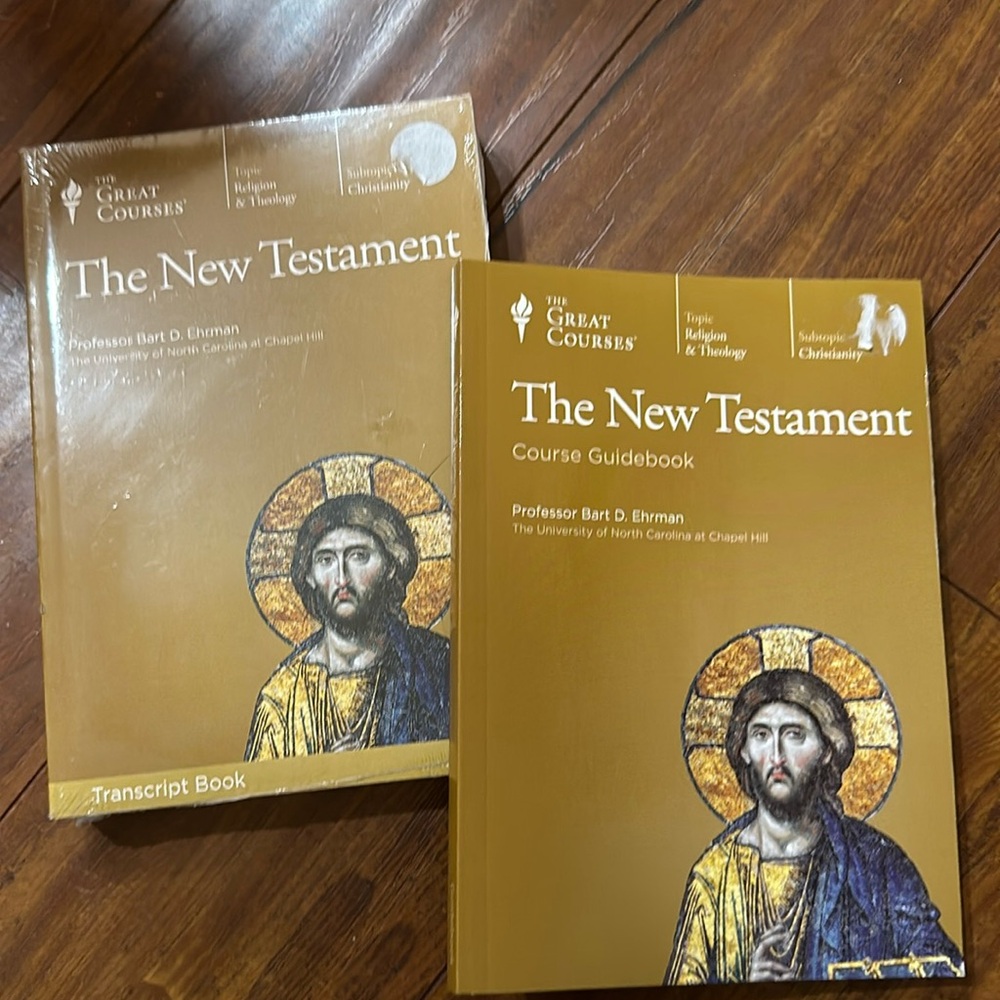 The Great Courses The Bible The New Testament Guidebook & Transcript Sealed